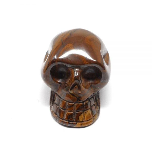 Gold Tiger Eye Skull All Polished Crystals crystal skull