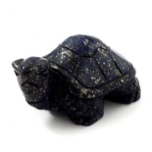 Lapis with Pyrite Turtle Specialty Items lapis