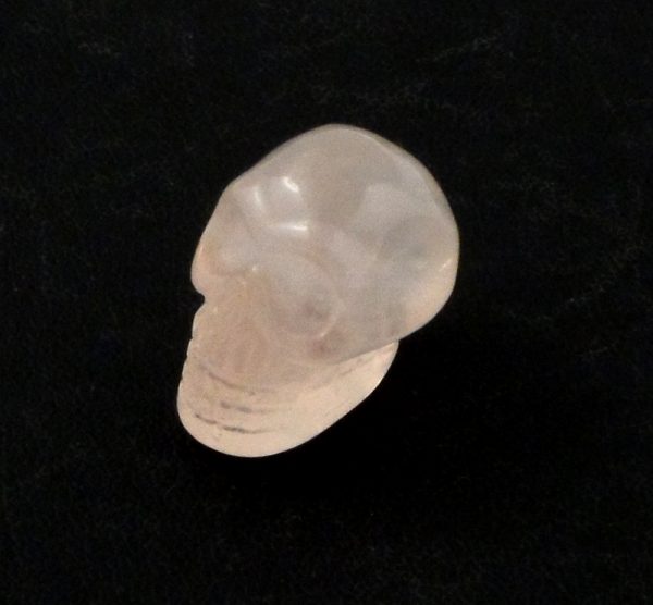 Rose Quartz Mini Skull All Polished Crystals mini skull