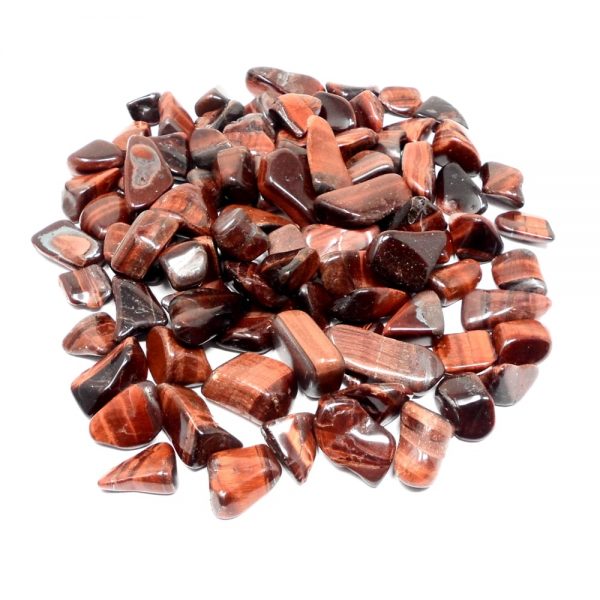 Red Tiger Eye md tumbled 16oz All Tumbled Stones red stone