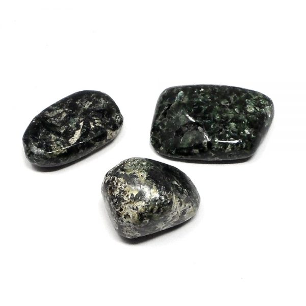 Seraphinite, tumbled, 1oz All Tumbled Stones bulk seraphinite