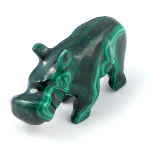Malachite Hippo Unique Gift Ideas hippo