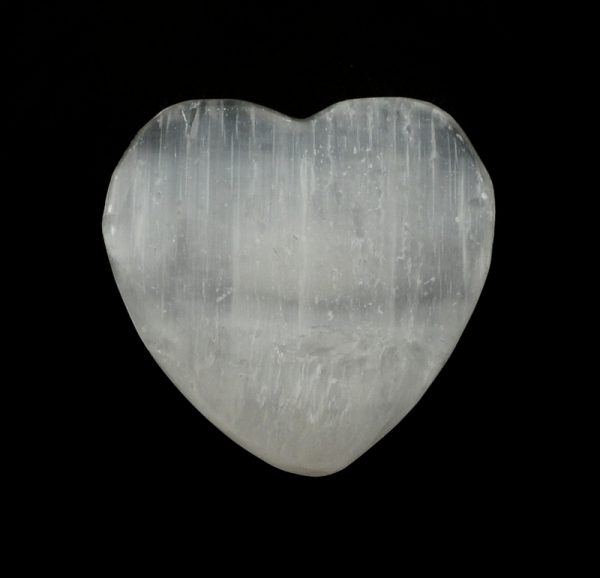 Selenite Heart All Polished Crystals heart
