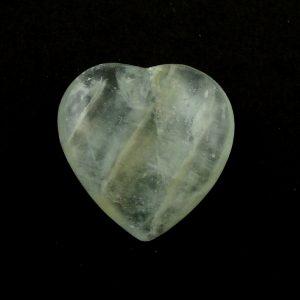 Lemurian Aquatine Calcite Heart Polished Crystals heart