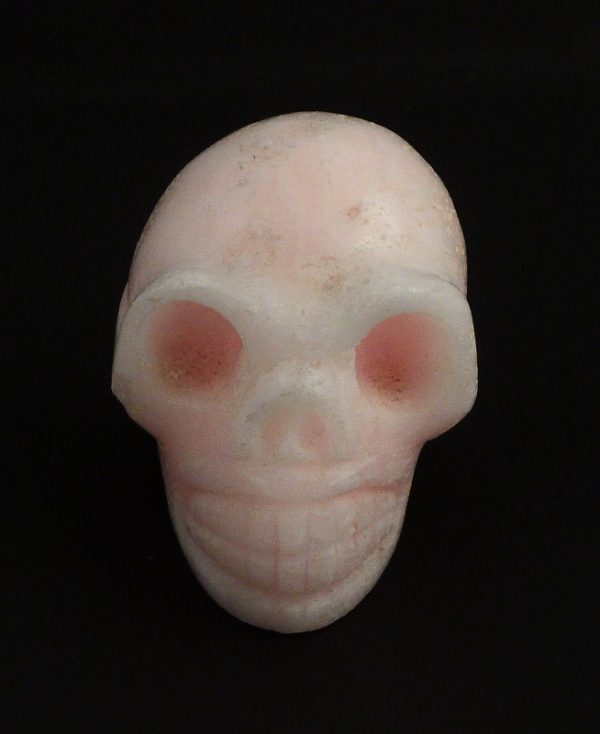 Hemimorphite, Pink, Skull All Polished Crystals hemimorphite