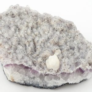 Amethyst Cluster with Calcite Amethyst Clusters amethyst