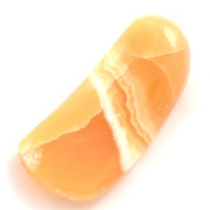Calcite, Orange Wand Polished Crystals calcite
