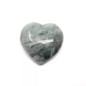 Fluorite Crystal Heart Polished Crystals crystal heart