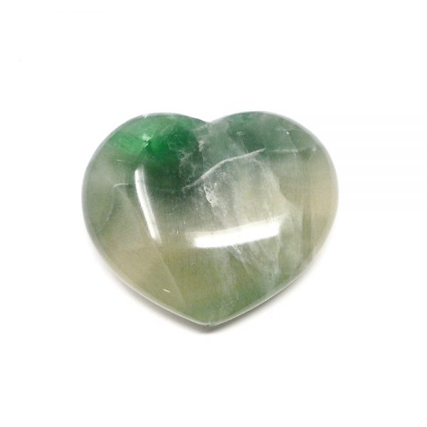 Fluorite Crystal Heart All Polished Crystals crystal heart