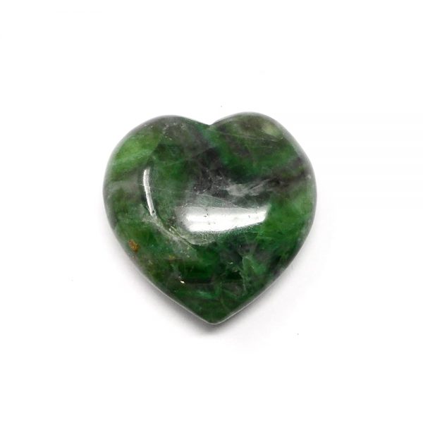Fluorite Crystal Heart All Polished Crystals crystal heart