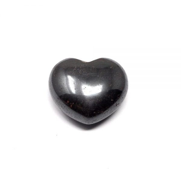 Hematite Heart 45mm All Polished Crystals crystal heart