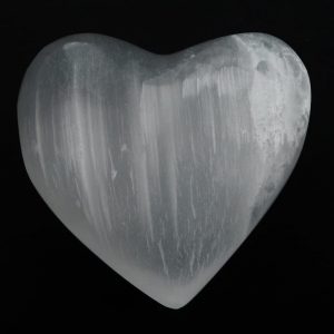 Selenite Crystal Heart Polished Crystals crystal heart