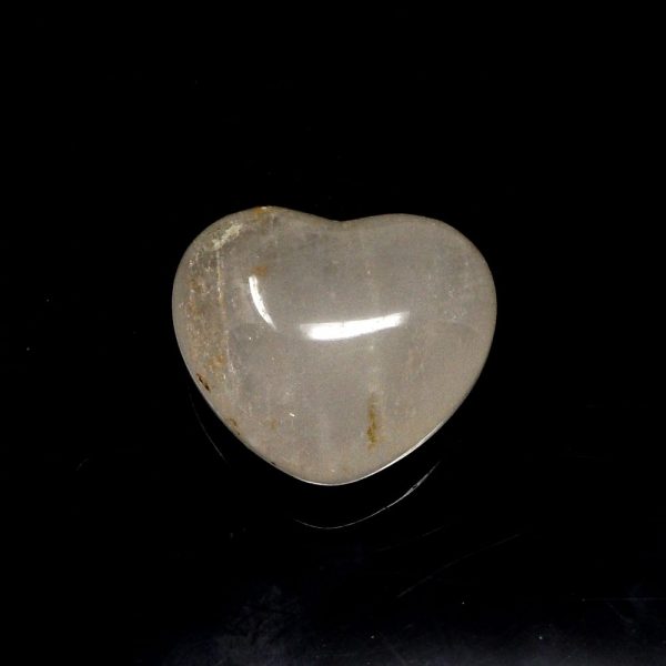Clear Quartz Heart 45mm All Polished Crystals clear quartz