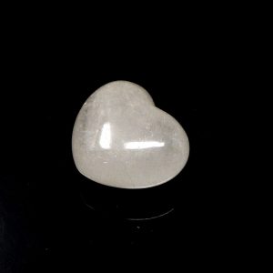 Clear Quartz Heart 45mm All Polished Crystals clear quartz