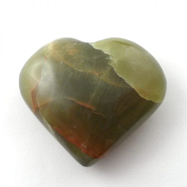 Onyx, Green Heart All Polished Crystals green onyx