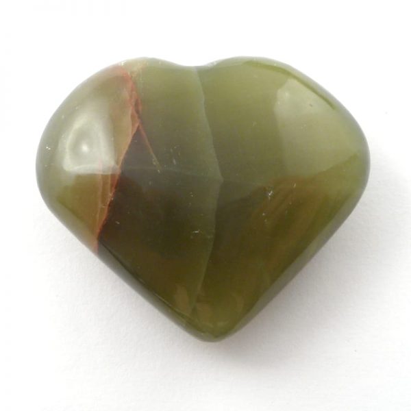 Onyx, Green Heart All Polished Crystals green onyx