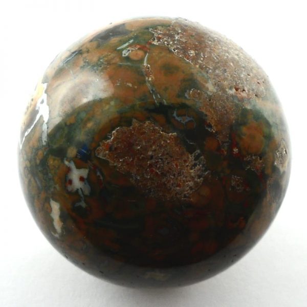 Rhyolite Sphere, 40mm All Polished Crystals rhyolite