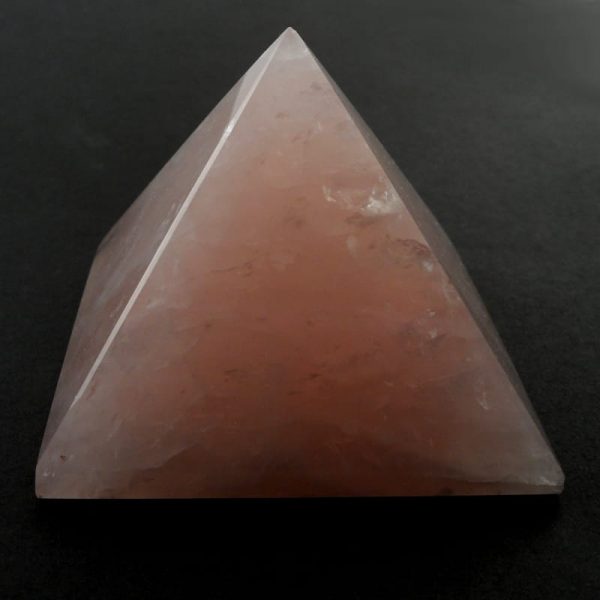 Rose Quartz Pyramid All Polished Crystals pyramid