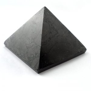 Shungite Pyramid Polished Crystals pyramid