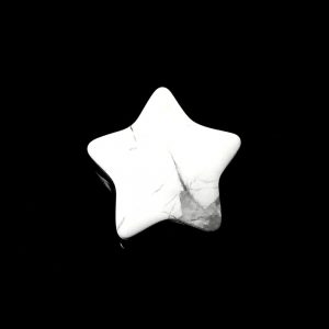 Howlite Star small New arrivals crystal star