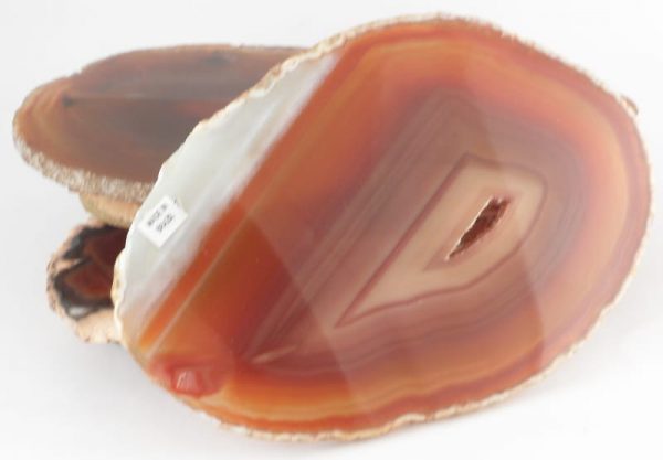 Agate Slabs, Orange, pack of 10 size 5 Agate Products agate