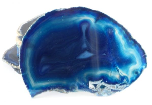 Agate Slabs, Teal, pack of 10 size 5 Agate Products agate