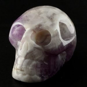 Chevron Amethyst Skull All Polished Crystals amethyst