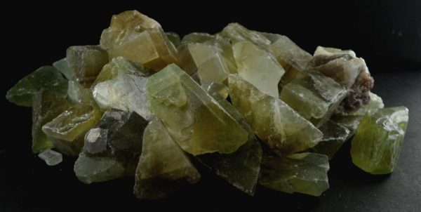 Green Calcite 16oz All Raw Crystals bulk green calcite