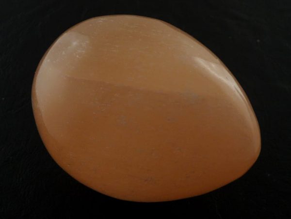 Selenite Egg, Orange All Polished Crystals egg