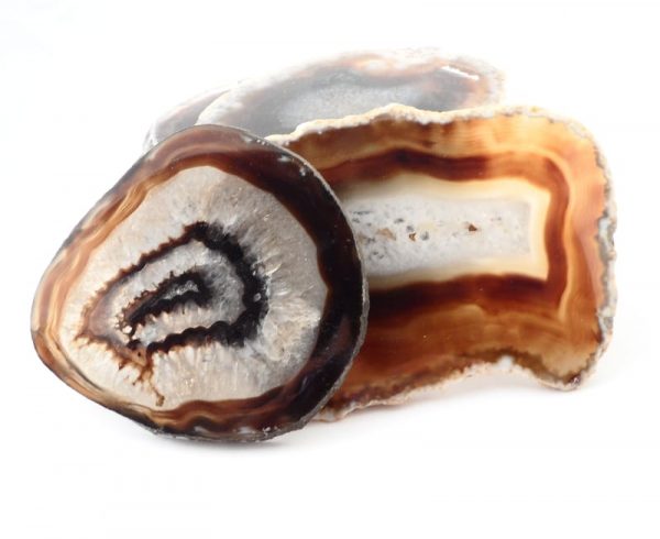 Agate Slabs, Black, pack of 10 size 2 Agate Products agate