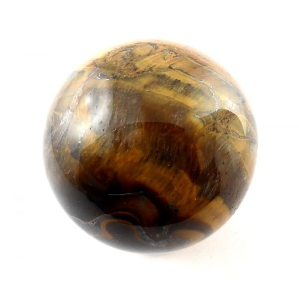 Tiger Eye, Sphere, 40mm All Polished Crystals 40mm