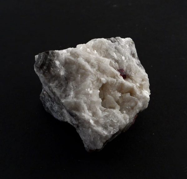 Cinnabar on Dolomite Mineral Specimen All Raw Crystals cinnabar