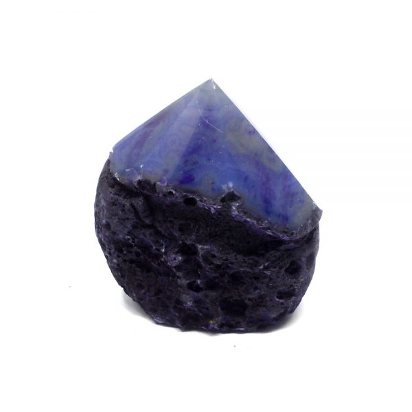 Purple Agate Crystal Point Agate Products agate