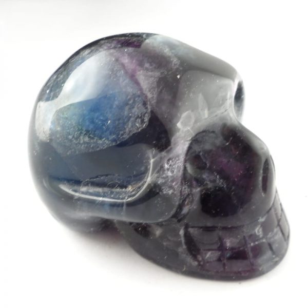 Fluorite Skull All Polished Crystals fluorite