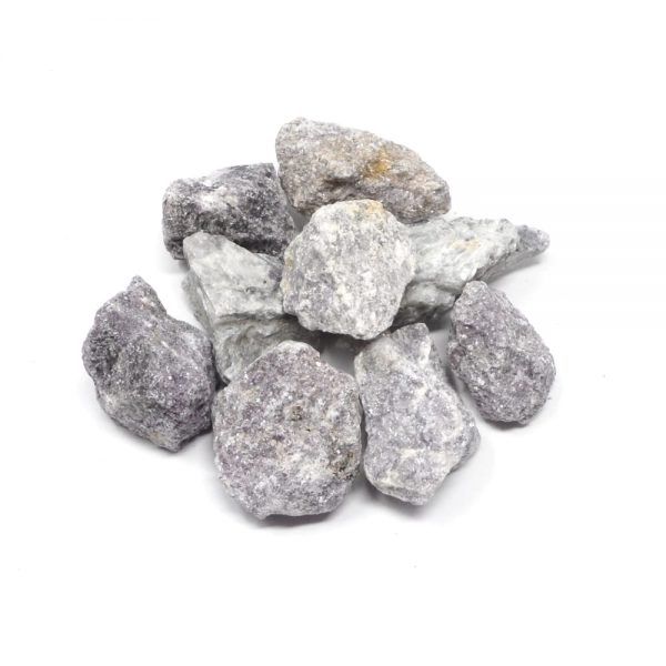 Lepidolite raw 16oz All Raw Crystals bulk lepidolite