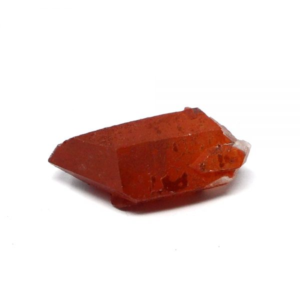 Red Quartz Crystal Point All Raw Crystals hematite quartz