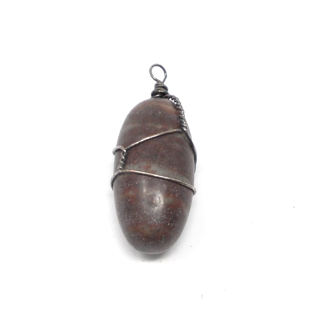Shiva Lingam Wire Wrapped Crystal Pendant by Deeply Rooted Workshop