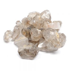 Smoky Quartz Elestials 16oz All Raw Crystals bulk smoky quartz