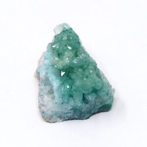 Moroccan Geode Teal All Raw Crystals dyed geode