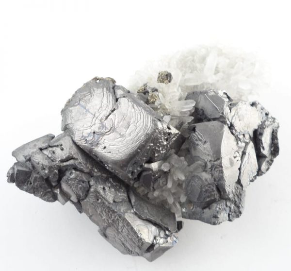 Galena, Pyrite, and Quartz Specimen All Raw Crystals galena