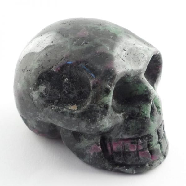 Ruby Zoisite Skull All Polished Crystals ruby