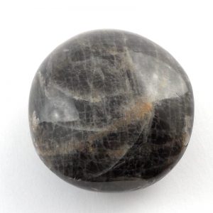 Moonstone, Black Pebble Gallet black moonstone