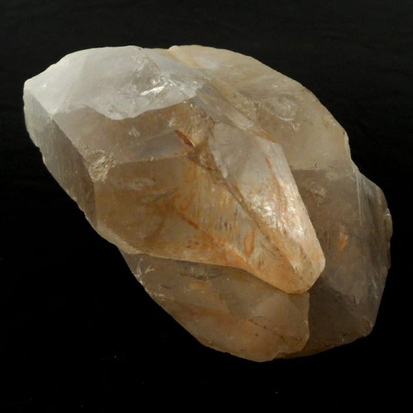 Quartz with Iron Inclusions and Multiple Points All Raw Crystals clear quartz