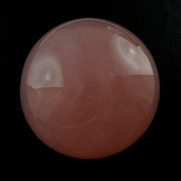 Quartz, Rose Sphere 70mm All Polished Crystals polished