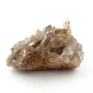 Smoky Quartz Cluster with Rutile Inclusions Raw Crystals Rutile