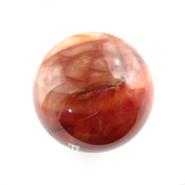 Carnelian Sphere 65mm All Polished Crystals carnelian