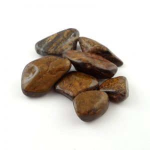 Bronzite, tumbled, 4oz Tumbled Stones bronzite