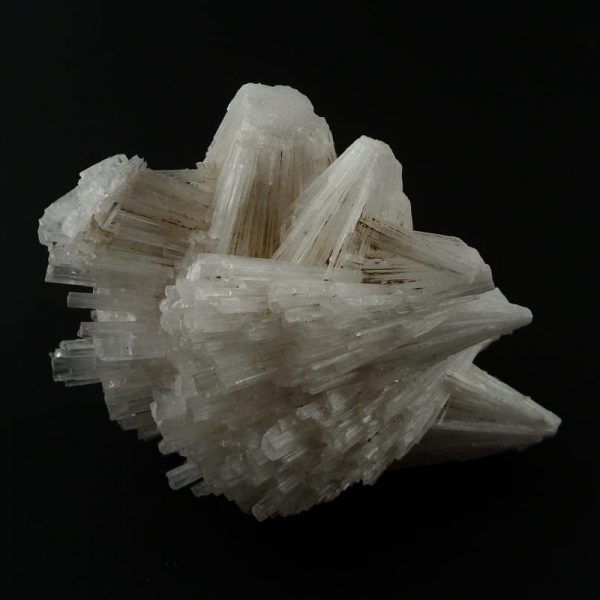 Scolecite Specimen All Raw Crystals fibrous scolecite