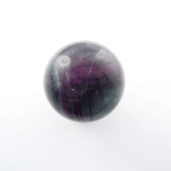 Fluorite Sphere, 40mm All Polished Crystals fluorite