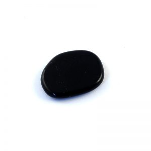 Black Obsidian Pocket Stone Gallet black obsidian